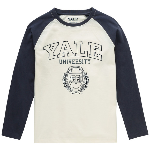 Jongens Yale shirt met lange mouwen