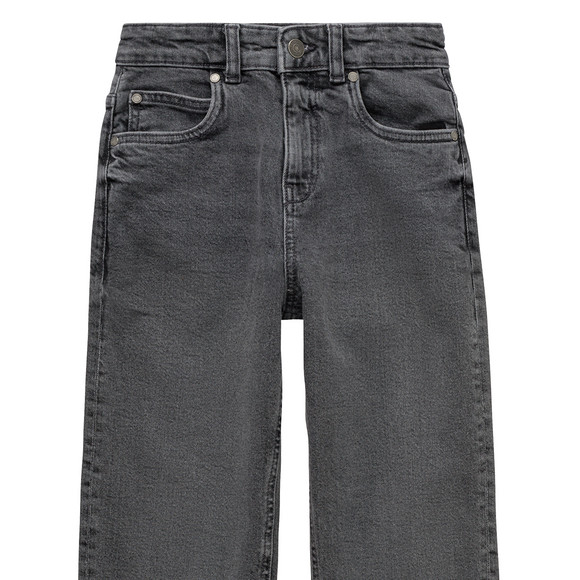 Jungen Wide-Leg-Jeans mit verstellbarem Bund
