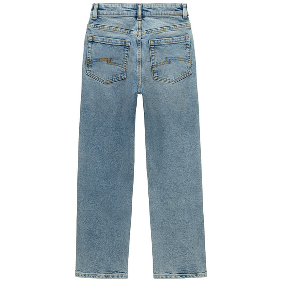 Jungen Wide-Leg-Jeans mit verstellbarem Bund