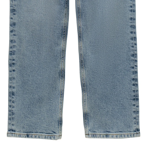 Jungen Wide-Leg-Jeans mit verstellbarem Bund