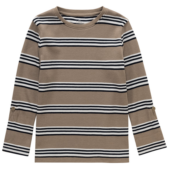 Jungen Langarmshirt mit Streifen