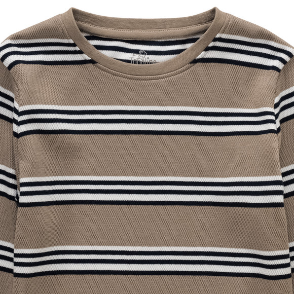 Jungen Langarmshirt mit Streifen
