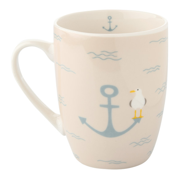 Tasse mit maritimem Motiv