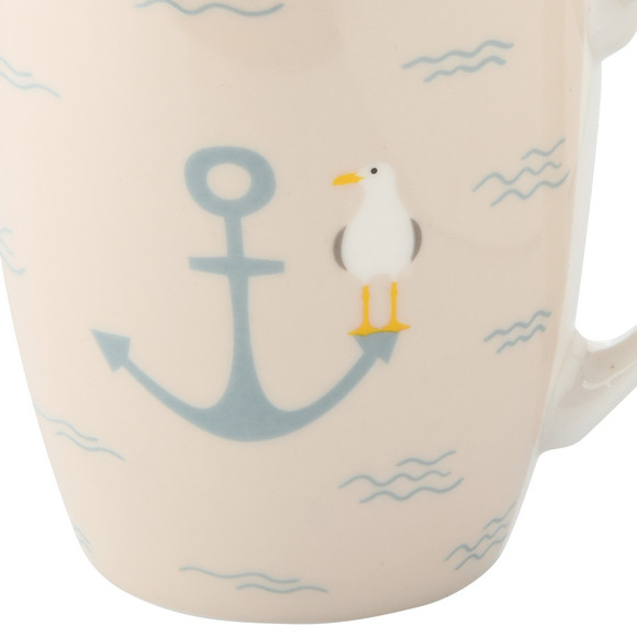 Tasse mit maritimem Motiv
