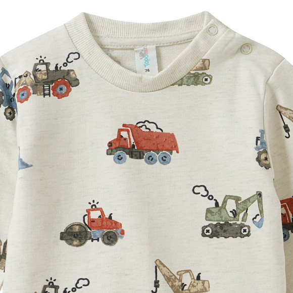 Baby sweatshirt met all-over print