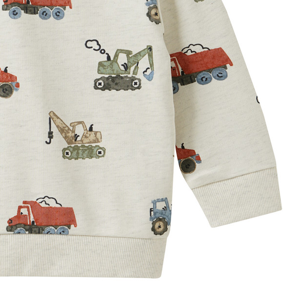 Baby sweatshirt met all-over print