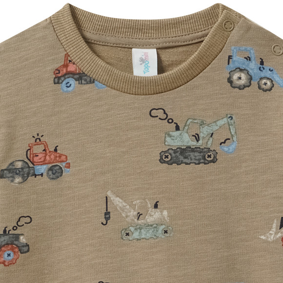 Baby sweatshirt met all-over print