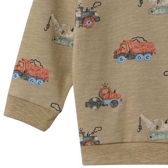 Baby sweatshirt met all-over print