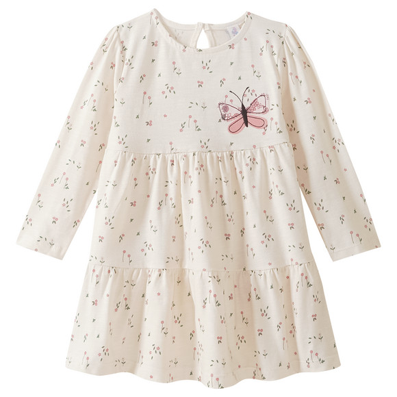 Baby Kleid mit Blümchen-Allover