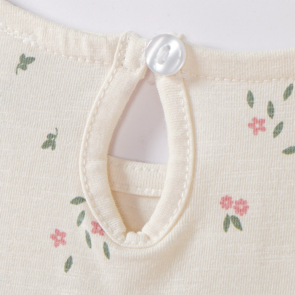 Baby Kleid mit Blümchen-Allover