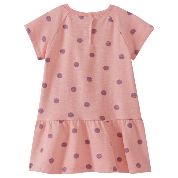 Sweaterjurk voor baby’s met stippen