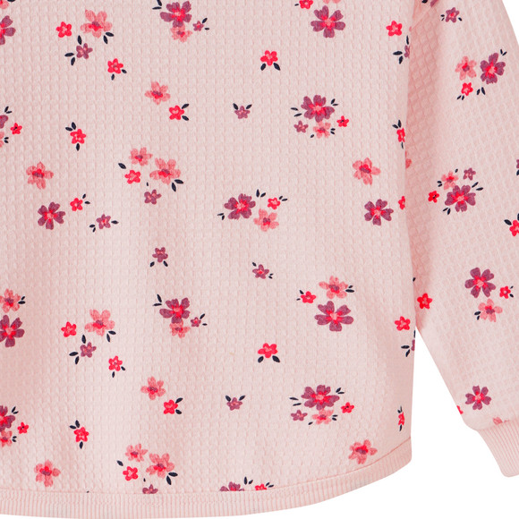 Baby Sweatshirt mit Waffel-Struktur