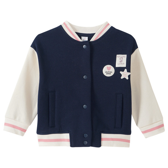 Baby Jacke im College-Look