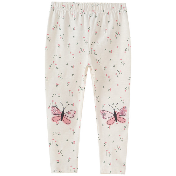 Baby Leggings mit Blumen-Allover