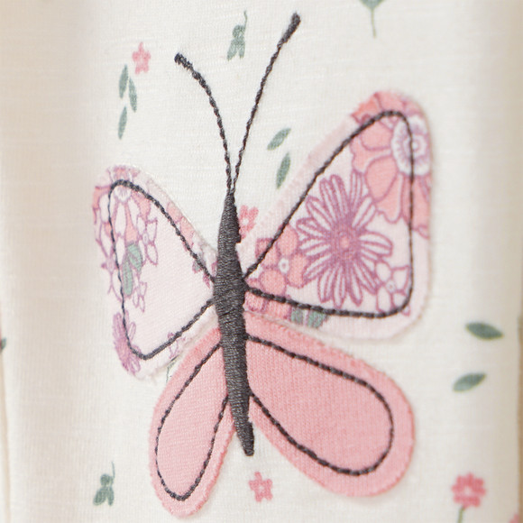 Baby Leggings mit Blumen-Allover