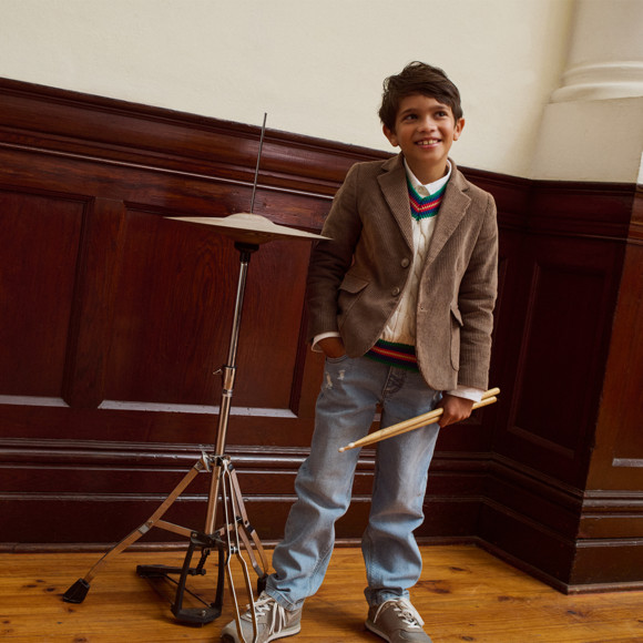 Corduroy jongensjack