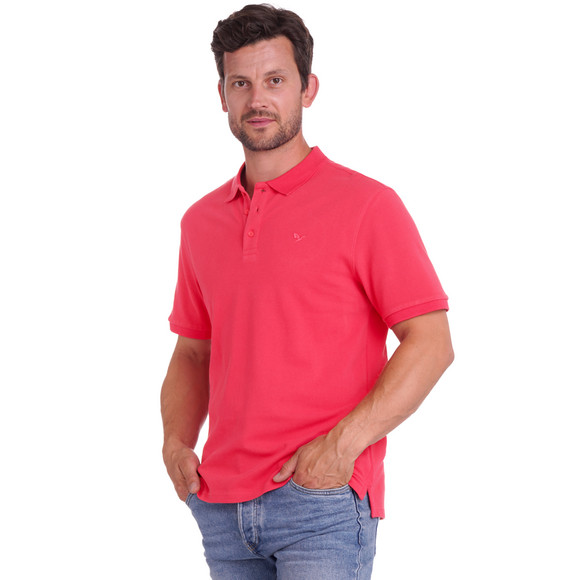 Herenpoloshirt effen