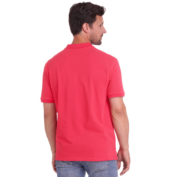 Herenpoloshirt effen