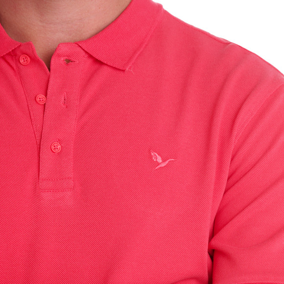 Herenpoloshirt effen