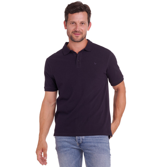 Herenpoloshirt effen