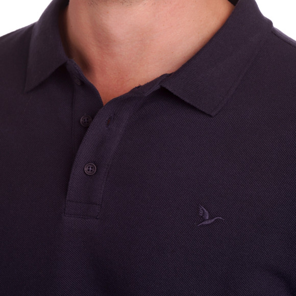 Herenpoloshirt effen