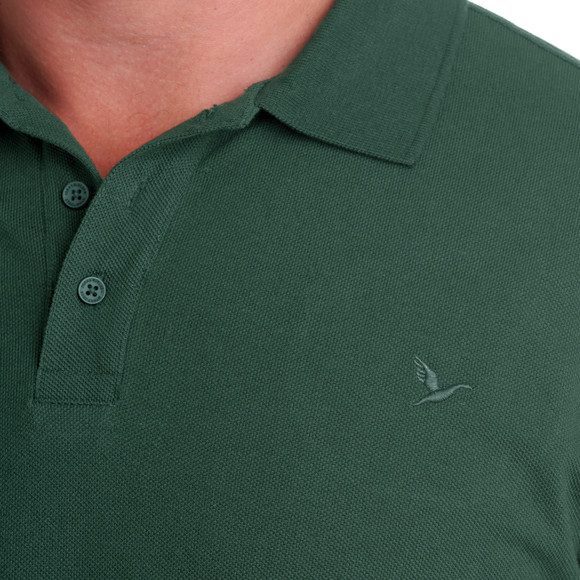 Heren poloshirt effen