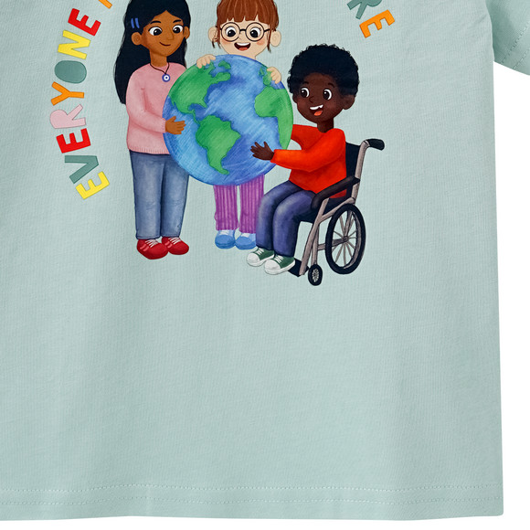 Baby T-Shirt mit Message-Print