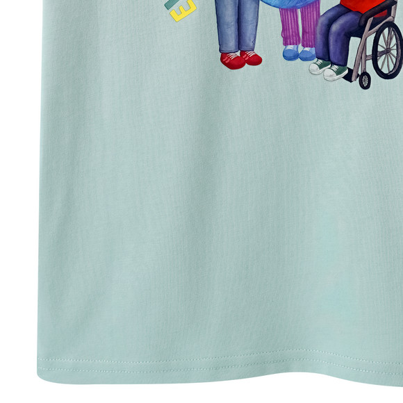 T-shirt voor kinderen met tekstprint