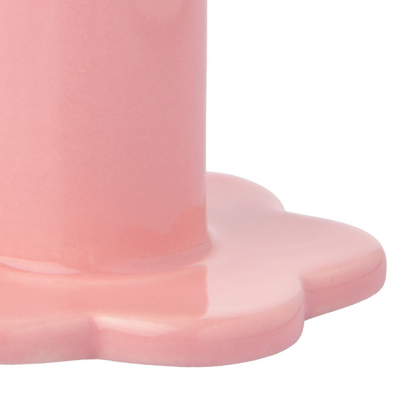 Kaarshouder voor een zuilkaars