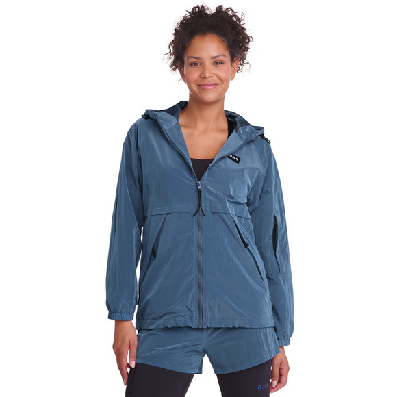 Damessportjack met capuchon