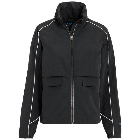 Damen Sport-Jacke mit versteckter Kapuze