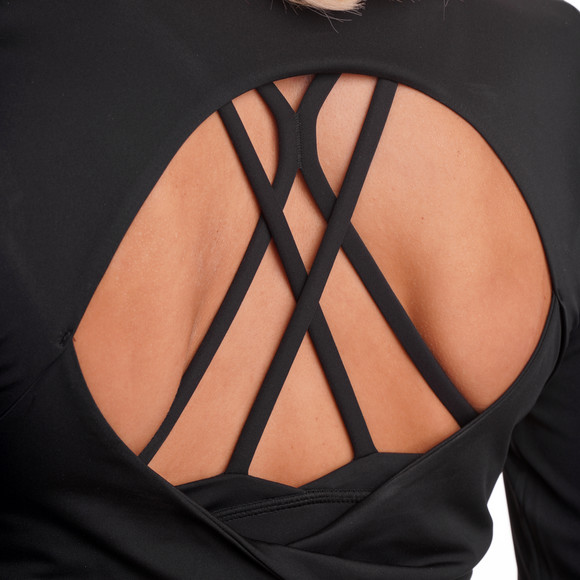 Damen Sport-Langarmshirt unifarben