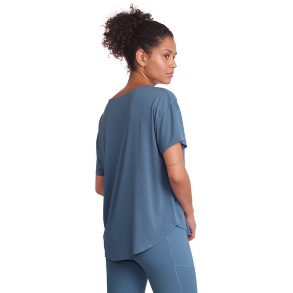 Damen Sport T-Shirt unifarben