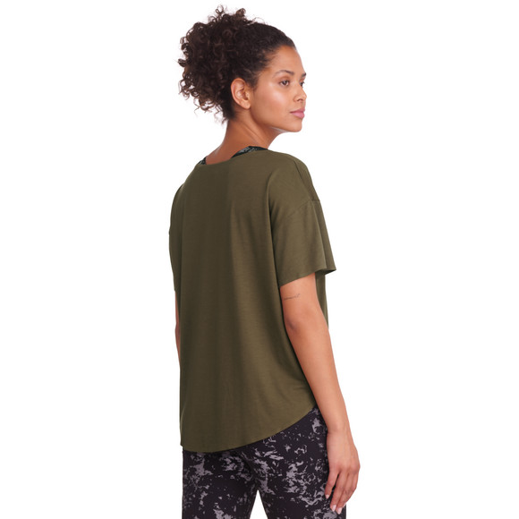Damen Sport T-Shirt unifarben