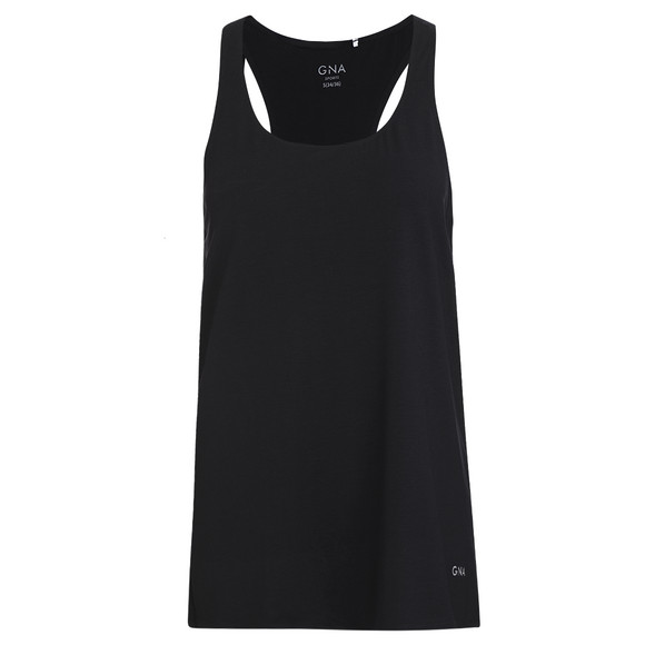 Dames sporttop, effen