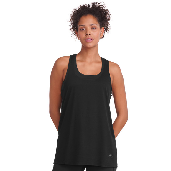 Dames sporttop, effen