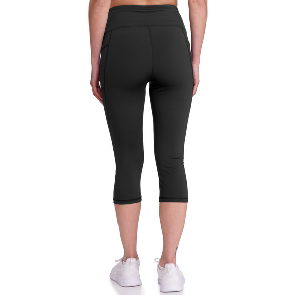 Damen Sport Capri-Leggings mit Taschen
