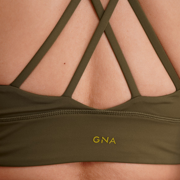 Damessportbustier met uitneembare pads