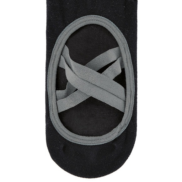 1 Paar Damen Füsslinge mit gummierter Sohle