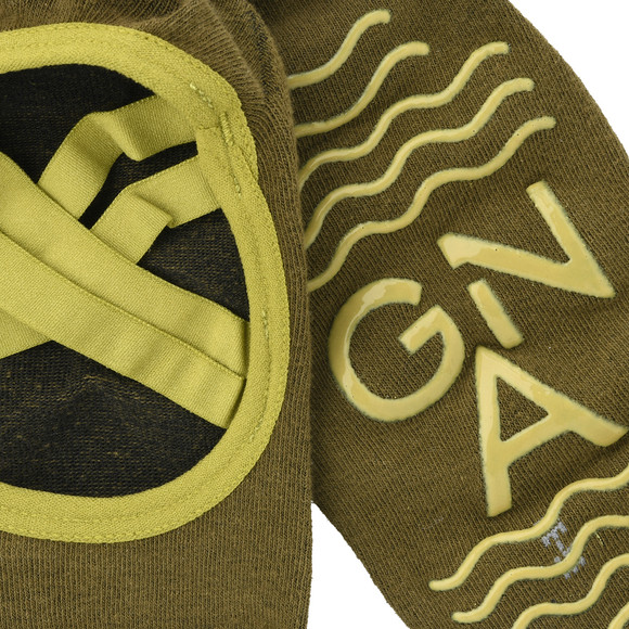 1 paar damessokken met rubberen zool