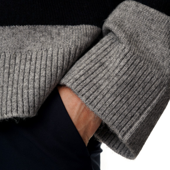 Damen Strickpullover mit Blockstreifen
