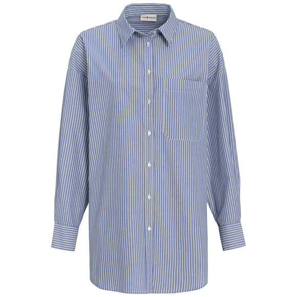 Damen Bluse in Hemd-Optik