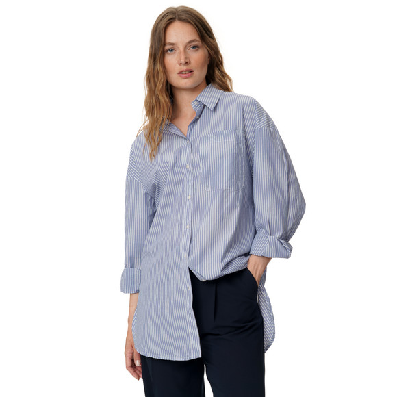 Damen Bluse in Hemd-Optik
