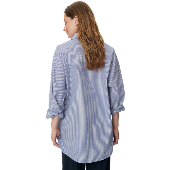 Damen Bluse in Hemd-Optik