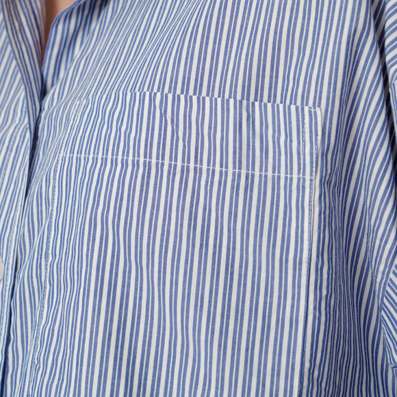 Damen Bluse in Hemd-Optik