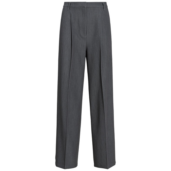 Damen Straight-Hose mit Bundfalte