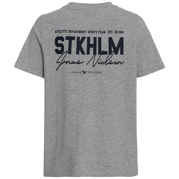 Damen T-Shirt mit Bio-Baumwolle hellgrau