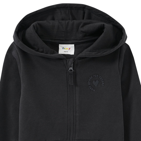 Tricot vest met capuchon voor meisjes