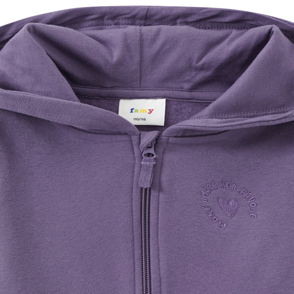 Tricot vesten met capuchon voor meisjes