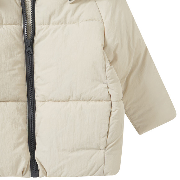 Baby Steppjacke mit Kapuze